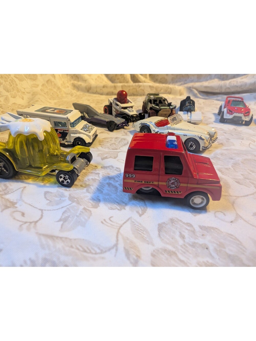 Vintage to modern Hot Wheels Diecast Toy Car Lot - Assorted Models